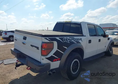 2013 Ford F-150 Svt Raptor z USA, uszkodzony, nr VIN 1FTFW1R6XDFB16203